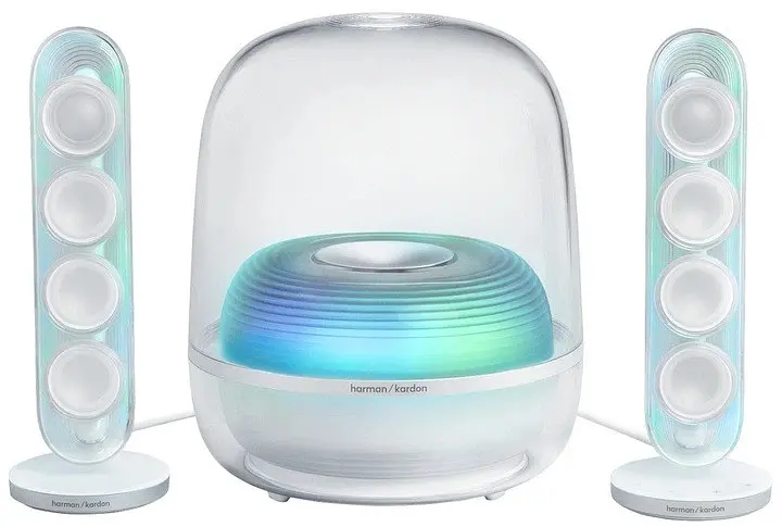 Акустика бездротова Harman Kardon SoundSticks 5 (HKSOUNDSTK5WEP) біла HKSOUNDSTK5WEP - фото 2