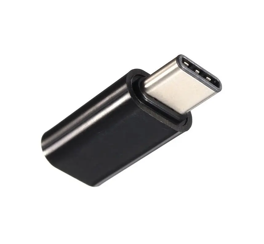 Перехідник USB 3.1 Type-C Micro USB (OTG) чорний
