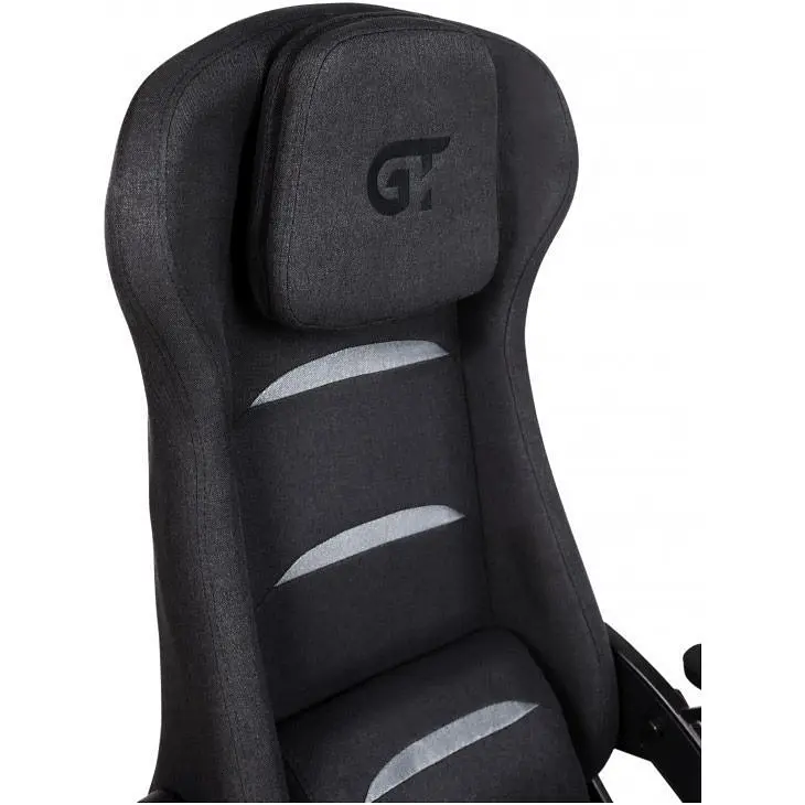 Геймерське крісло GT Racer X-5993-1 Fabric Black [166935] - фото 6
