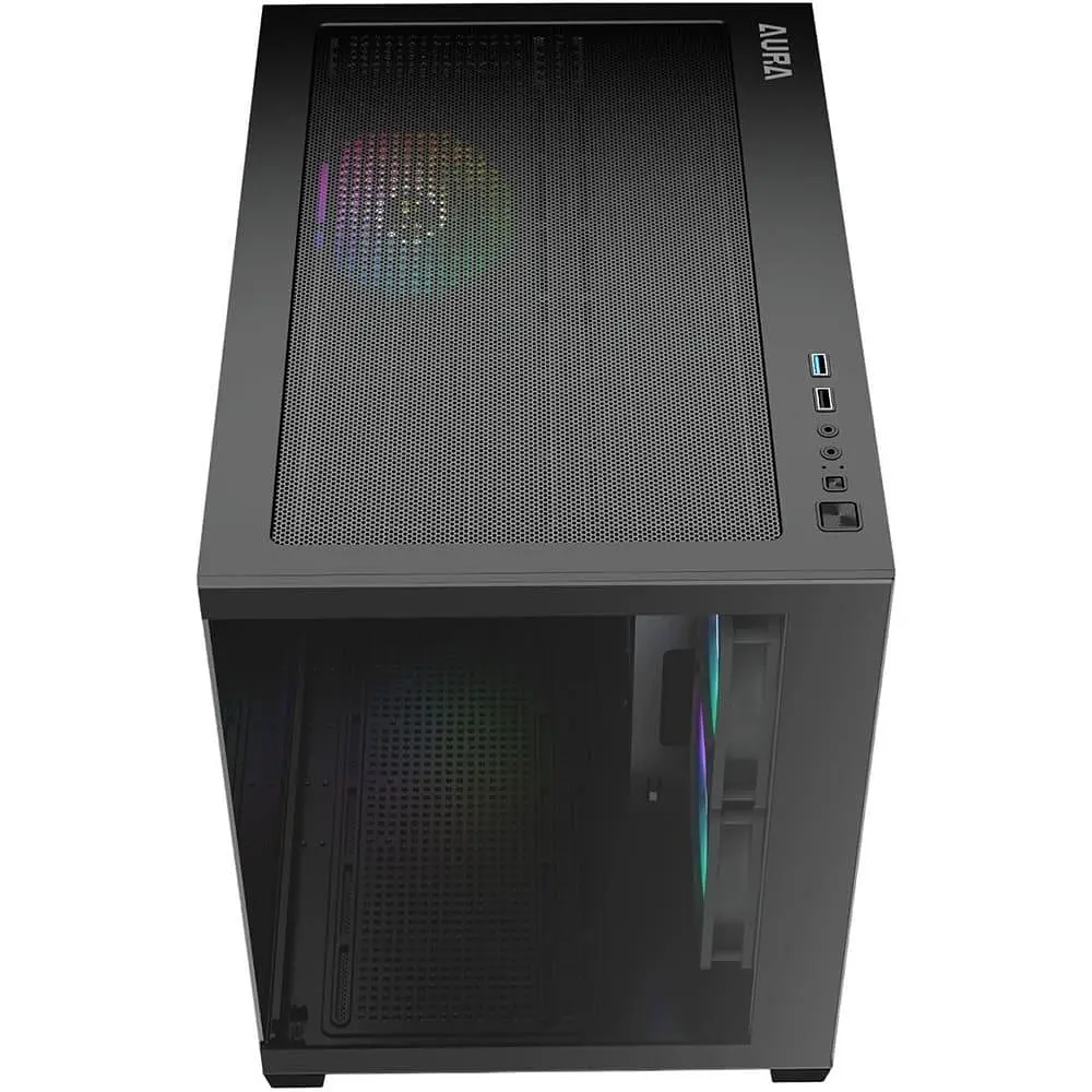 Корпус GAMDIAS AURA GC10M V2 ARGB (4711514503159) без блока питания - фото 4
