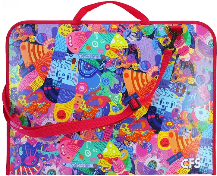 Портфель CoolForSchool А3 пластиковий на блискавці (20) CF30003-06 - фото 2