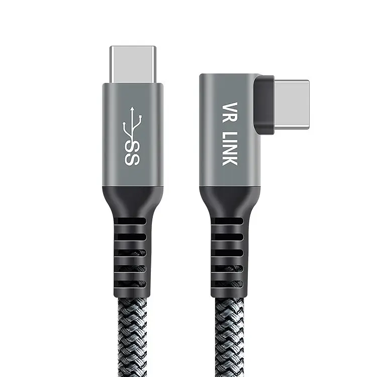 Кабель Oculus Link USB-C 3.2 Type-C Quest 2/3/Pro Pico 4 5 м Сірий (CC-5mGS) - фото 2