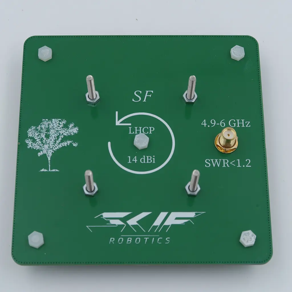Патч Skif 14dBi LHCP 4.9-6.0 GHz (Made in UA) - фото 2