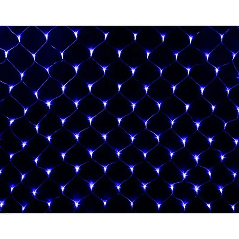 Гірлянда Jumi Сітка 100 LED, 1x1 м, блакитний (5900410537583) - фото 2