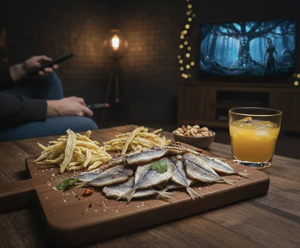 Желтый смугастик солено-сушеный, 120г - фото 4