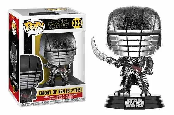 Фігурка Funko Pop Фанко Поп Зіркові війни Knight of Ren Scythe Кайло Рен з косою 10 см SW KR 333 - фото 2