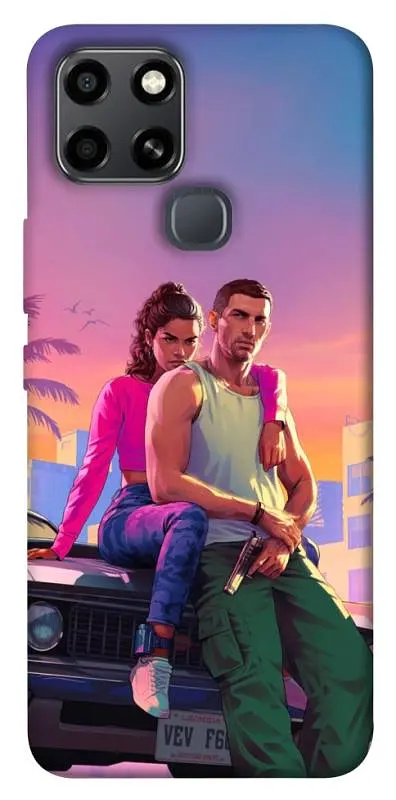 TPU чохол Demsky GTA VI Heroes для Infinix Smart 6