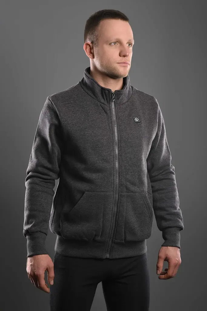 Кофта 2E Tactical с подогревом Heat Power Grey S - фото 3