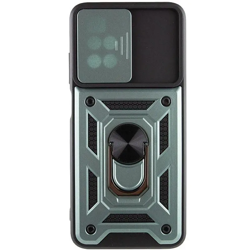 Чохол Ummi Camshield Serge Ring для Xiaomi Redmi 10 Зелений / Green - фото 3