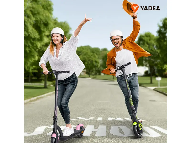 Електросамокат Yadea KS3 Lite Grey/Green (KS3liteGREY/GREEN) - фото 11