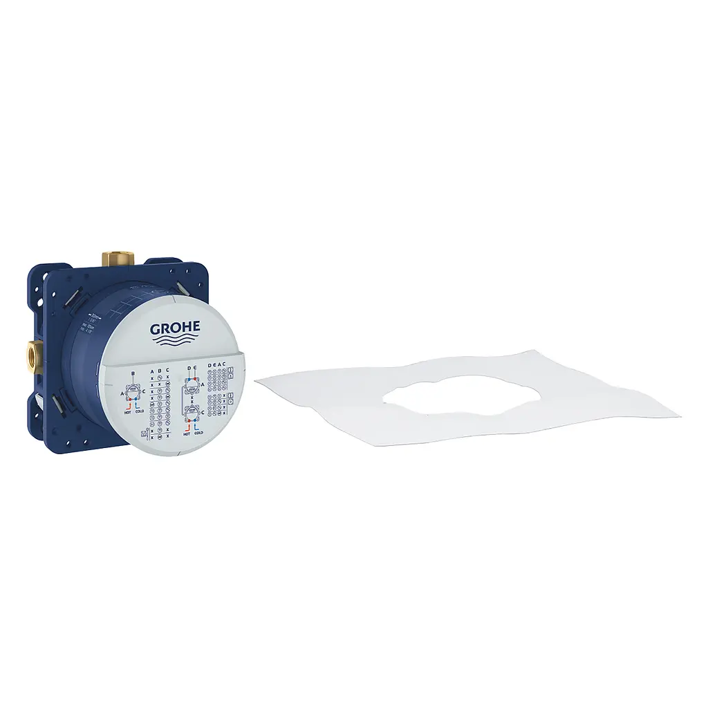 Душова система прихованого монтажу Grohe Grohtherm Cube 26415SC0, Хром - фото 5