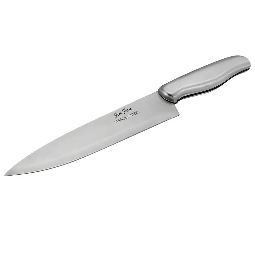 Ніж кухонний із металевою ручкою 30.5 см Jin Fan, Kitchen Master 87741