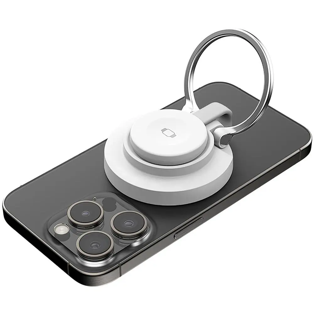 Зарядний пристрій Proove Knocker 2 in 1 Qi2 white (WSPK15012002) - фото 13