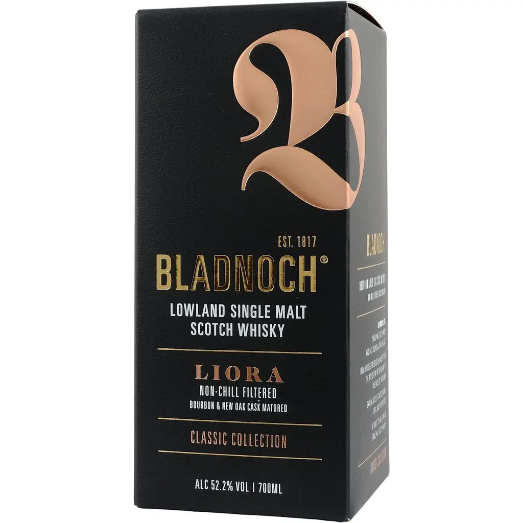Виски Bladnoch Liora 52.2% 0.7 л в подарочной коробке - фото 4