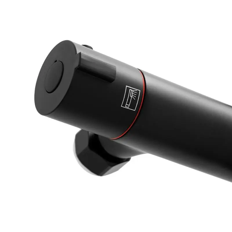 Душова система Yoka Bergen 25 Black з термостатом BP.BERGEN-THERM-25-BLK, Чорний матовий - фото 9