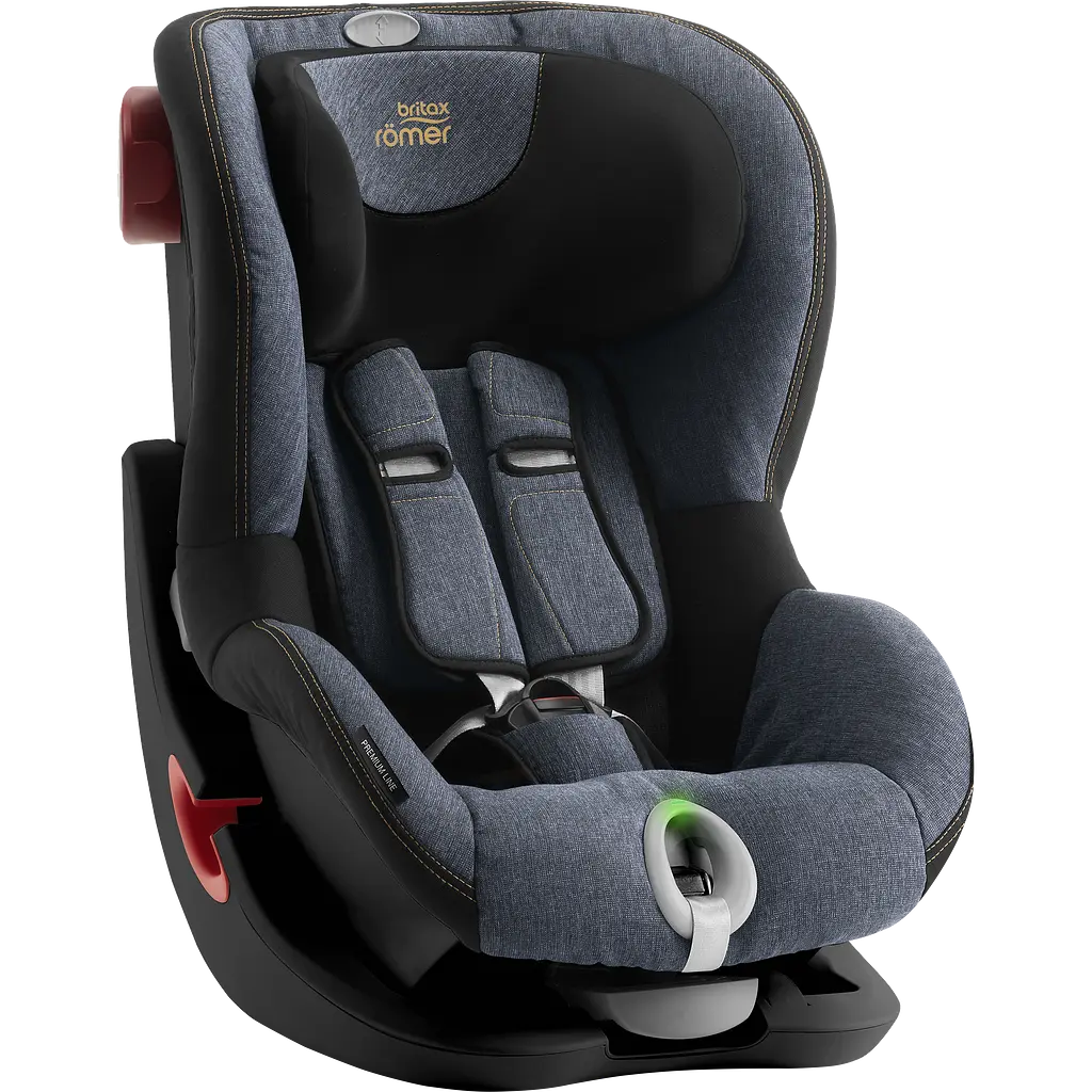 Автокрісло Britax Romer King II LS Black Series Blue Marble, денім (2000027857) - фото 4
