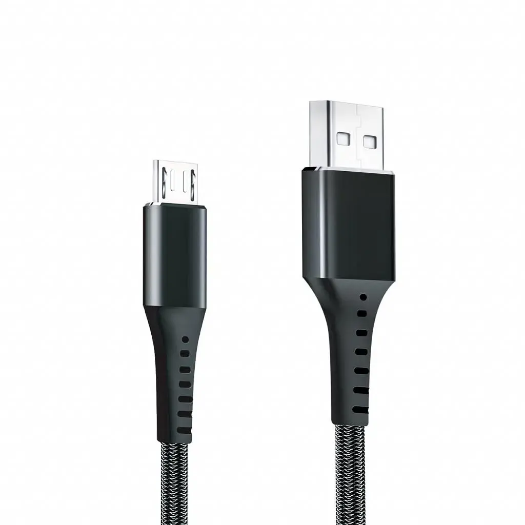 Дата кабель USB 2.0 AM to Micro 5P 1.2m Grand-X (FM-12B) - фото 2