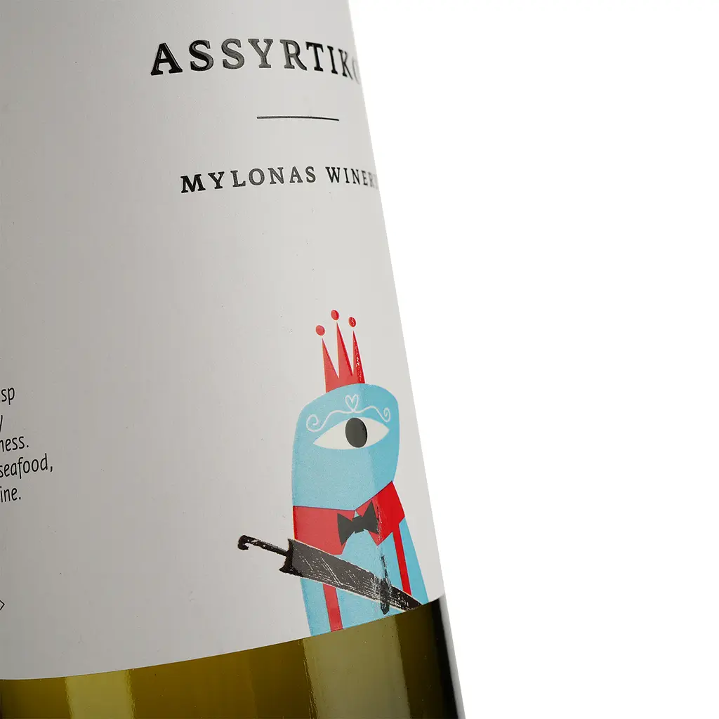 Вино Mylonas Assyrtiko Attiki PGI біле сухе 0,75 л - фото 3