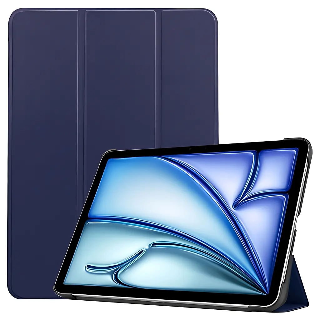 Чохол-книжка BeCover Smart Case для Apple iPad Air 13" M2/M3 (2024/2025) Deep Blue (711612) - фото 2