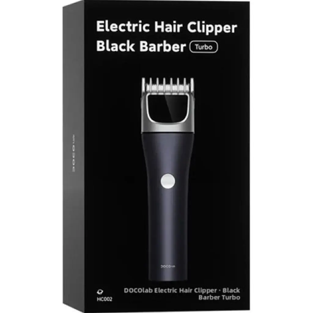 Машинка для стрижки DOCO Electric Hair Clipper Metallic Black (HC002) [174040] - фото 9