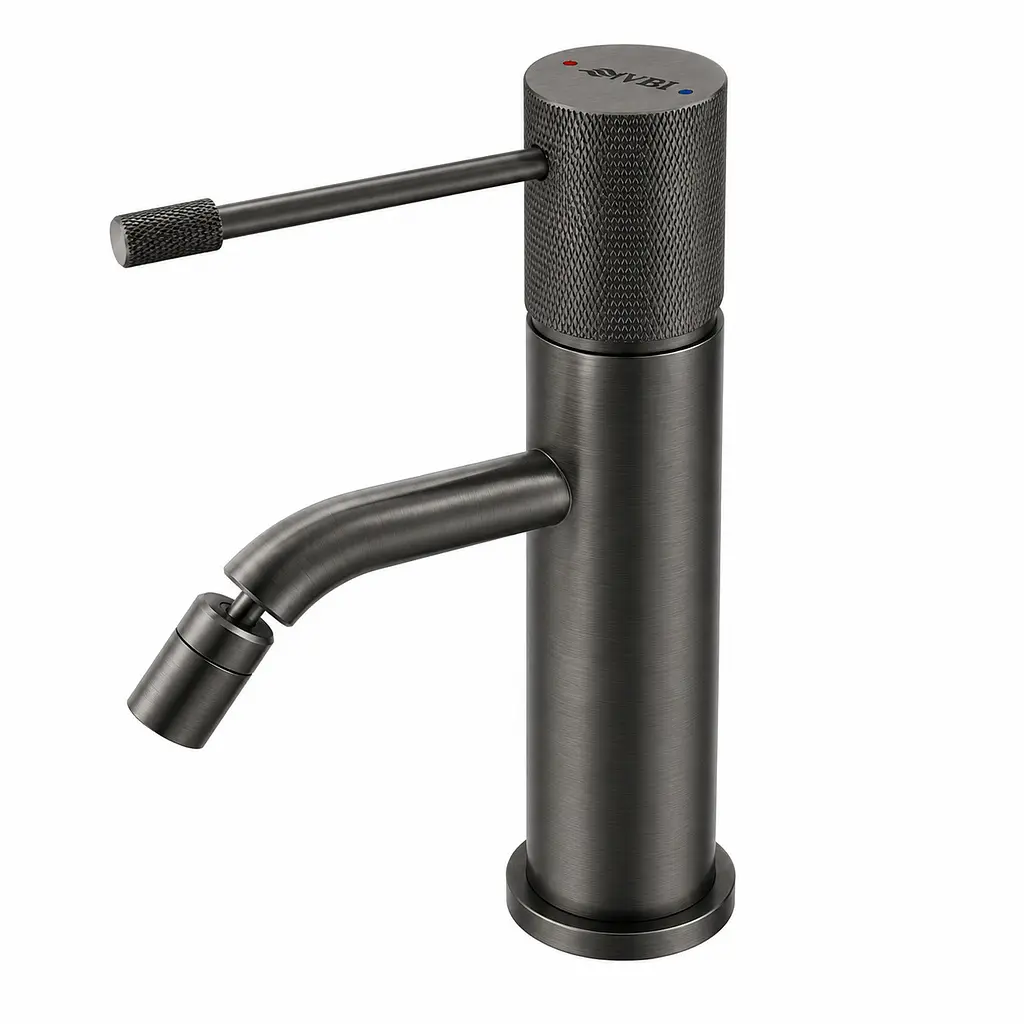 Змішувач для біде VBI Milano Uno graphite VBI-050104GR-H01GR