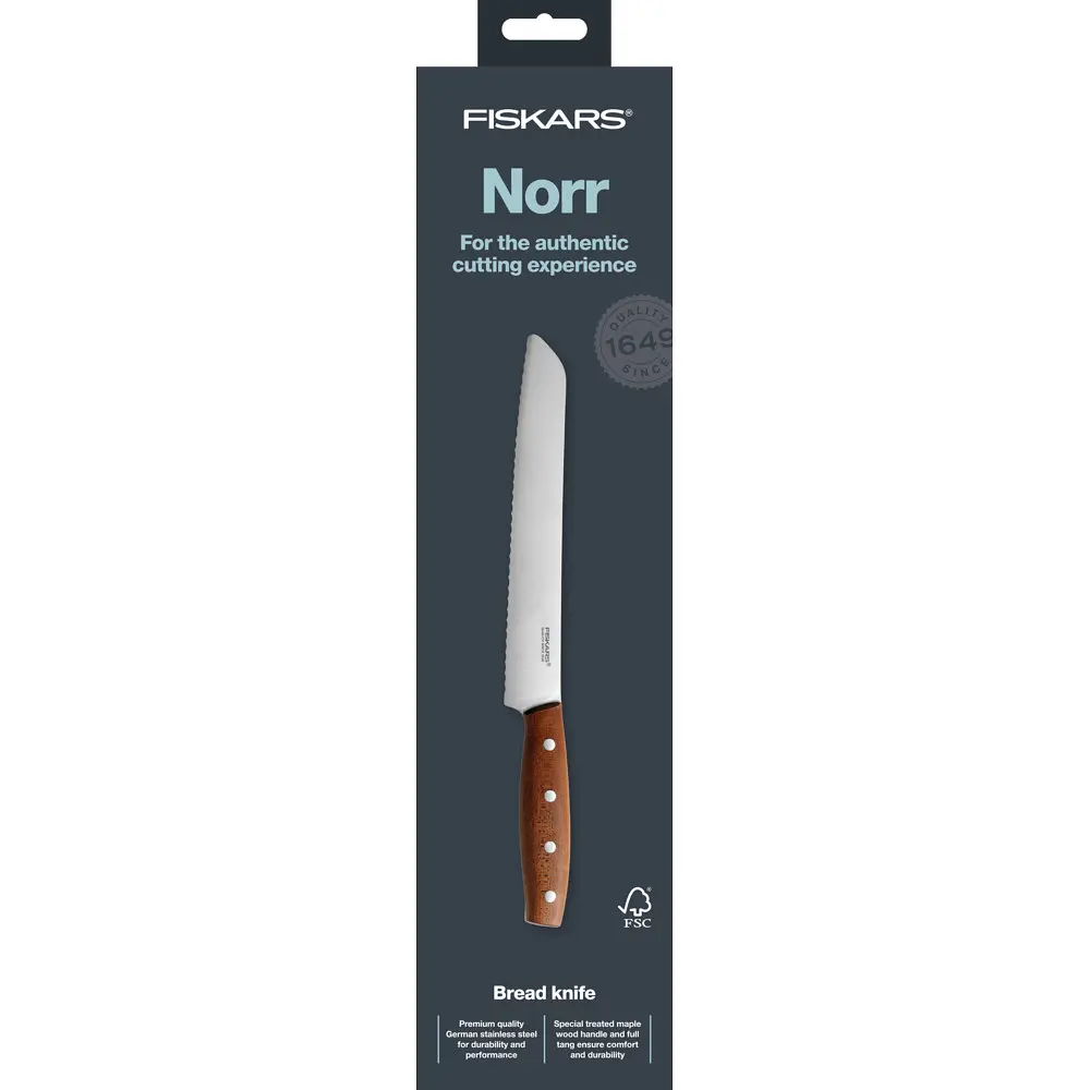 Ніж для хліба Fiskars Norr 23 см (1016480) - фото 3