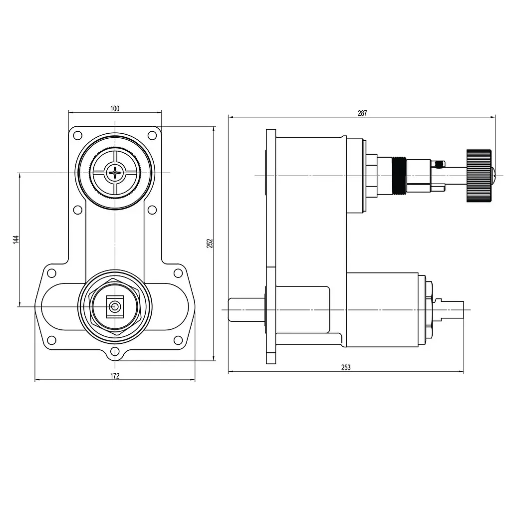 Смеситель для душа встроенный Topaz Odiss TO 08117-L03-BL-TT (22275) - фото 22