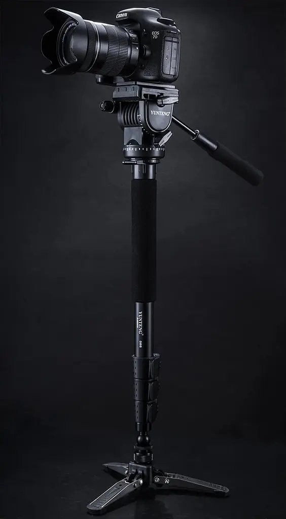 Монопод Yunteng VCT-588 DSLR 166 см Чорний (VCT-588) - фото 7
