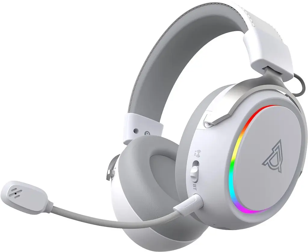 Ігрова гарнітура Ajazz AHM10 Max White (AHM10-MAX-W) - фото 3