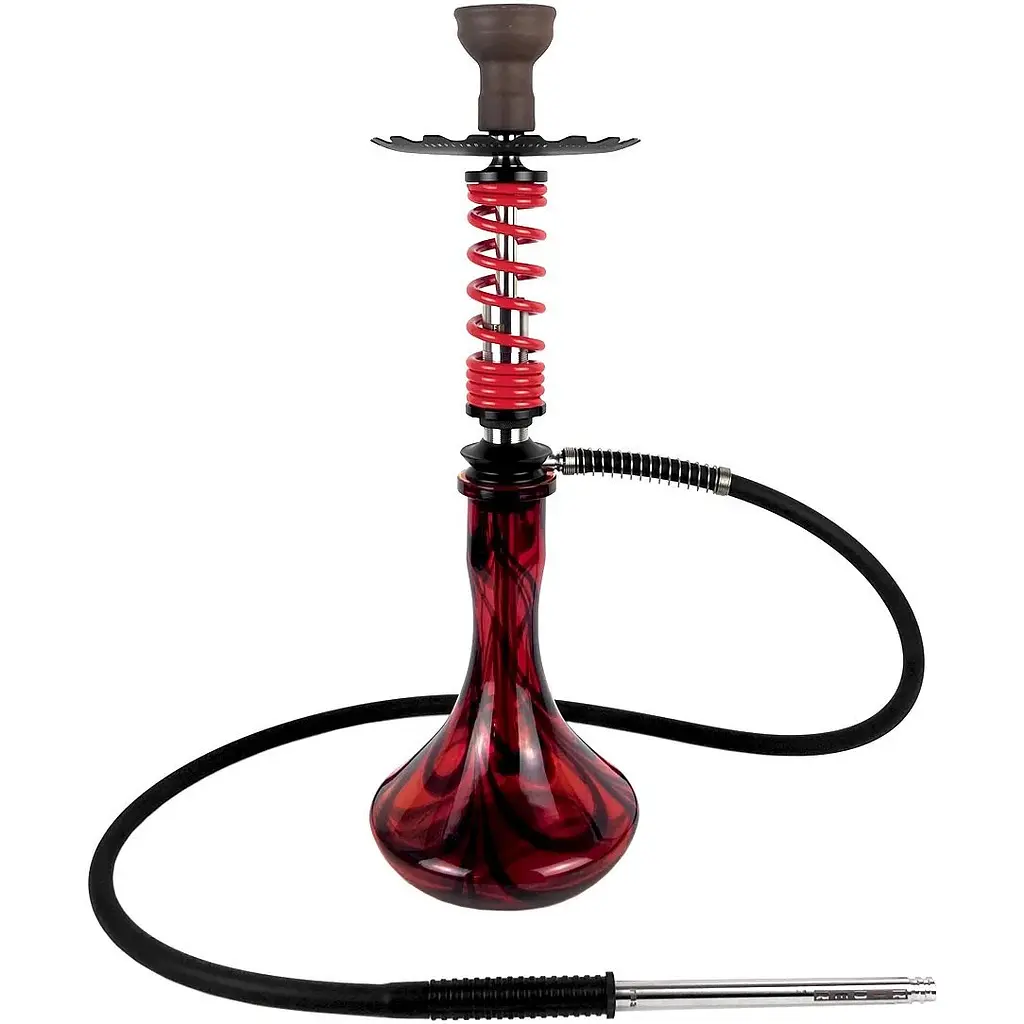 Кальян Trumpet Hookah Rider S Red (колба Craft DC Red) - фото 2