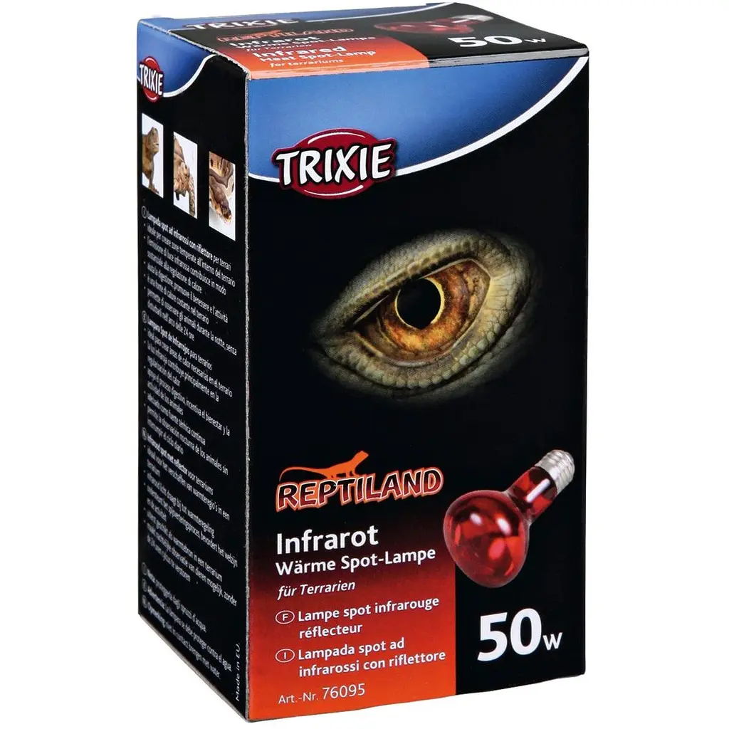 Лампа Trixie Reptiland для тераріуму інфрачервона 50 W E27 (76095) - фото 2