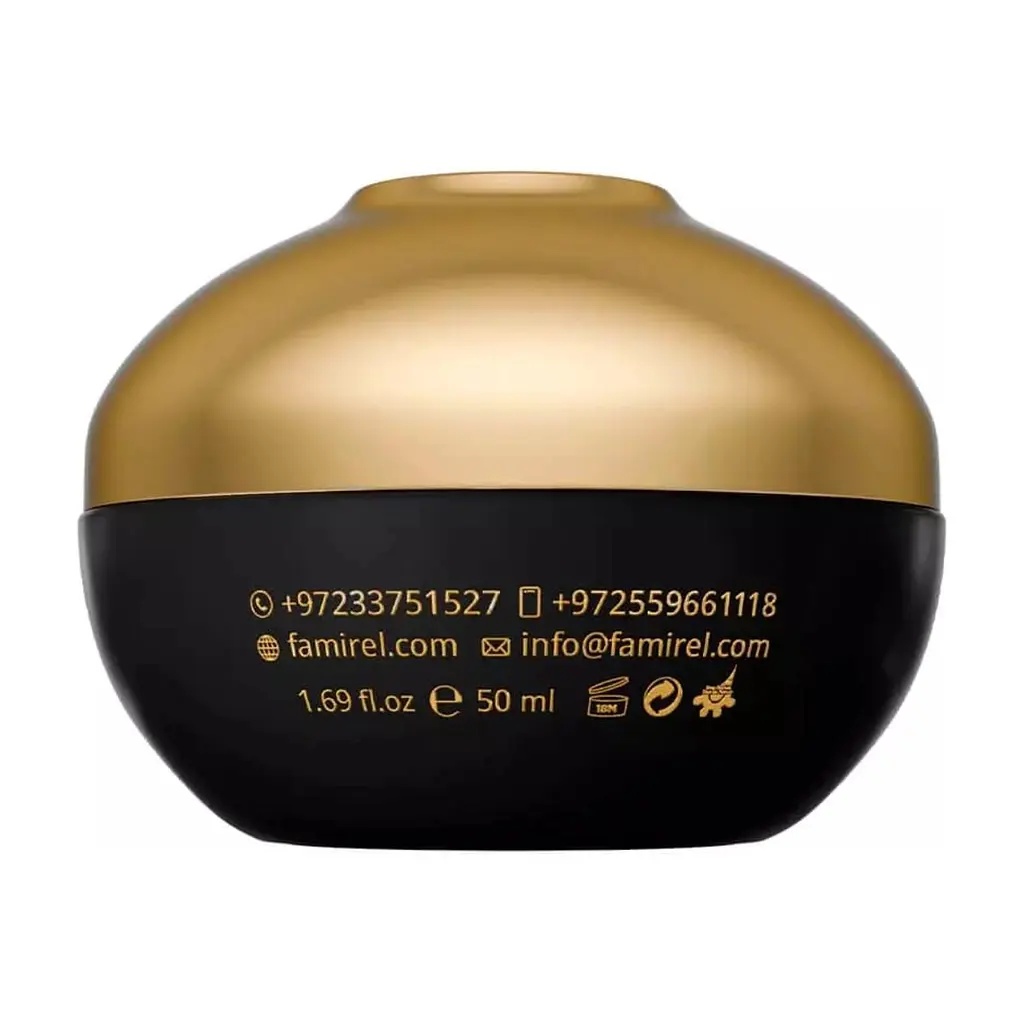 Крем для обличчя Famirel Black Caviar Moisturizing Cream SPF 15 Зволожувальний з екстрактом чорної ікри 50 мл (7290114086387) - фото 2