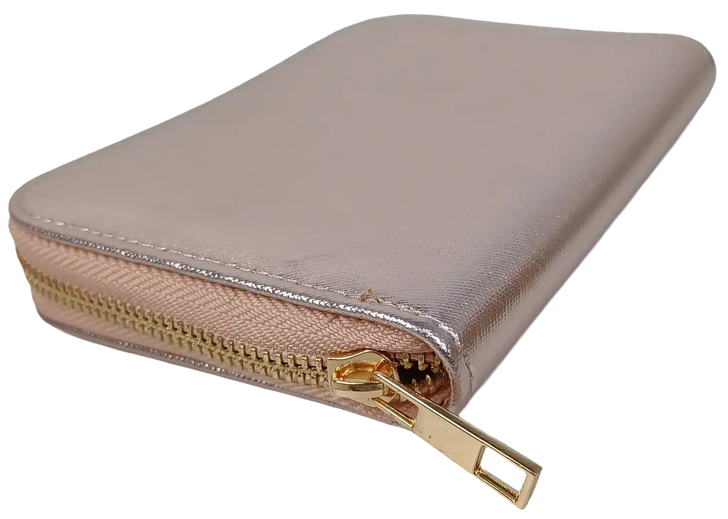 Органайзер для прикрас футляр Travel Jewelry Case 16х12,5х2,5 см Рожевий перламутр - фото 4