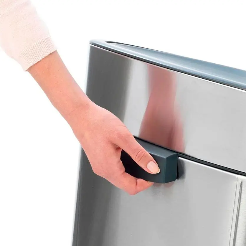 Бак для мусора Brabantia Touch Bin 40 л белый (114984) - фото 6