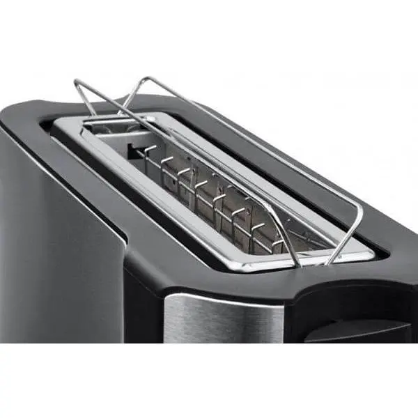 Тостер + підставка для булочок ECG ST 10630 1300 Вт нержавіюча сталь автовідключення - фото 2
