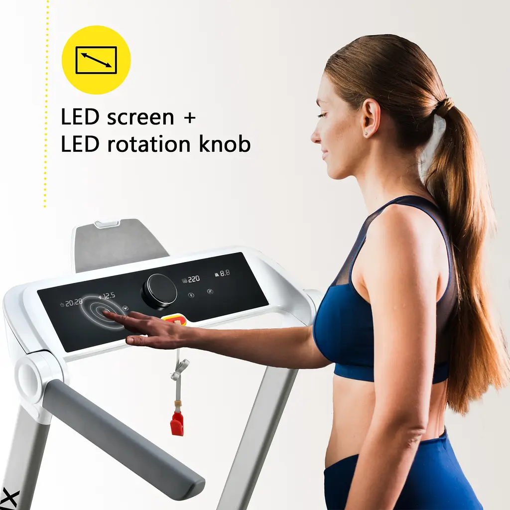 Бігова доріжка Cornix Tina White/Grey - фото 10