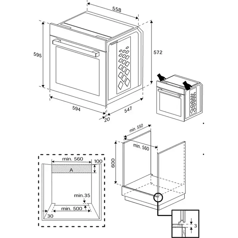 Електродуховка BEKO BBIM14300WMS - фото 2