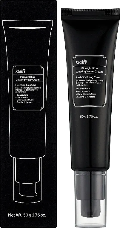 Зволожуючий крем-гель для обличчя Dear Klairs Midnight Blue Clearing Water Cream - фото 2