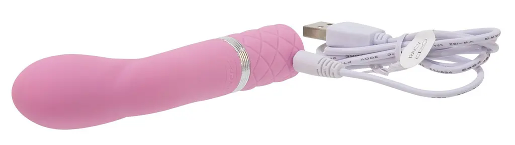 Розкішний вібратор Pillow Talk - Racy з кристалом Swarovski для точки G, подарункове паковання Колір: Рожевий - фото 7