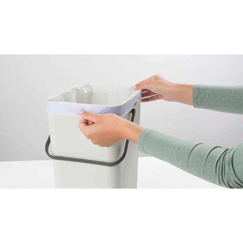 Відро для сміття Brabantia Sort&Go 16 л світло-сіре (213465) - фото 6