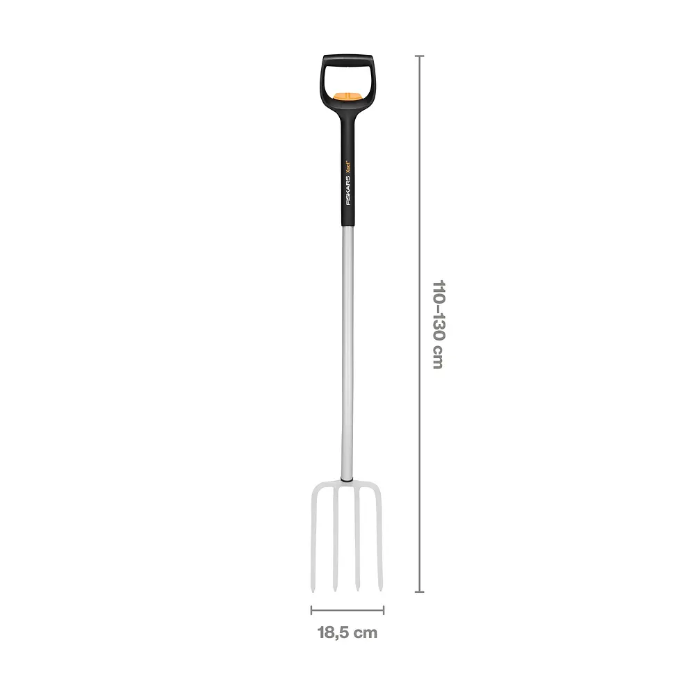 Вилы садовые телескопические Fiskars Xact™ 110-130 см (1070717) - фото 3