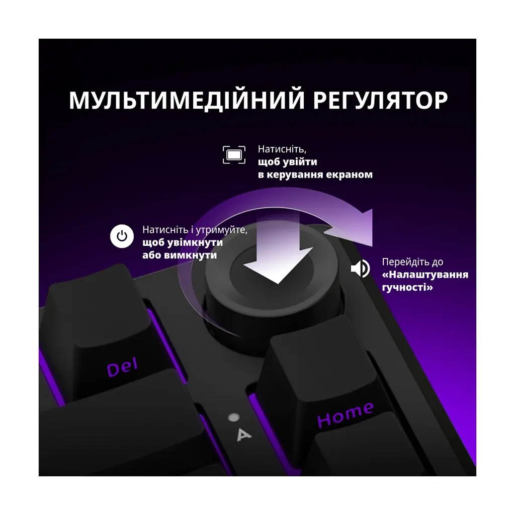 Клавіатура Lorgar KBP7075W Pro RGB Wireless/Bluetooth/USB UA Black/Yellow (LRG-KBP7075W-YL-US) - фото 9