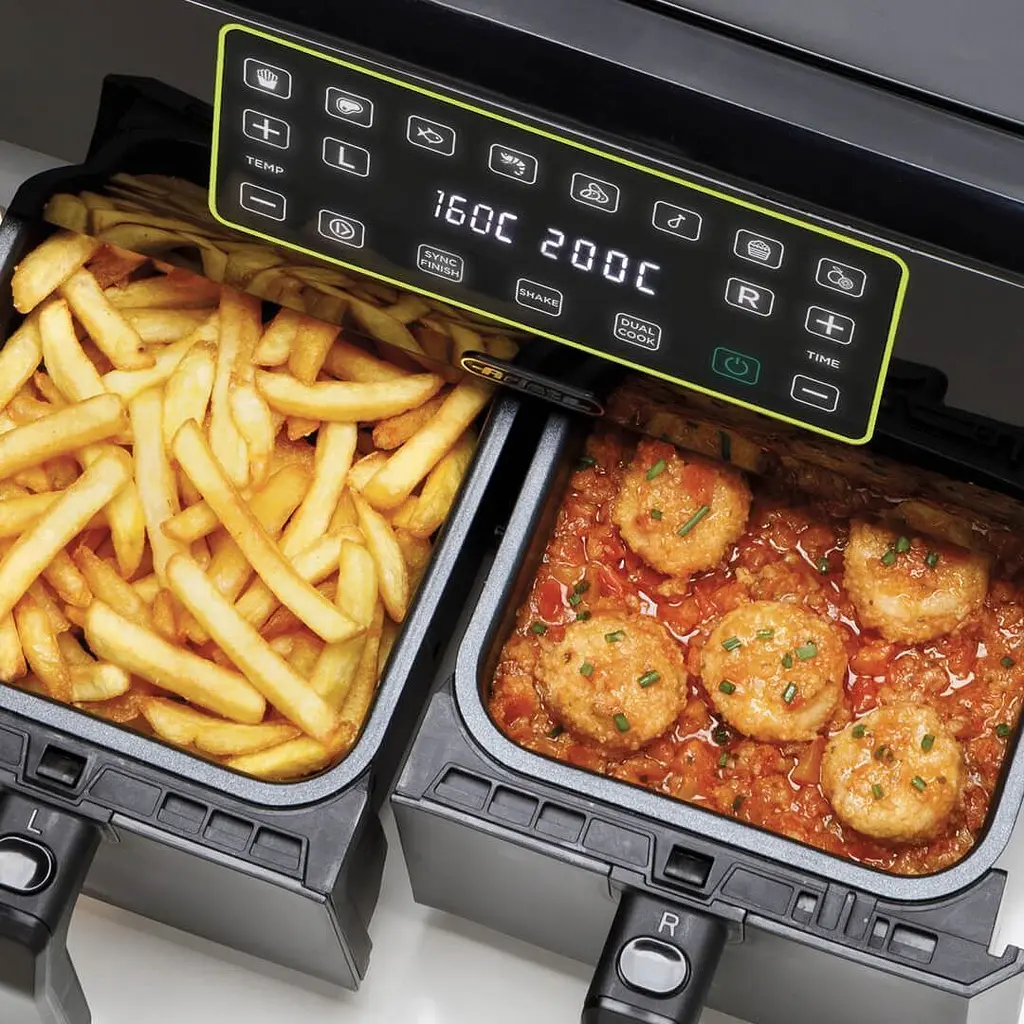 Мультипечь Ariete Air Fryer Dual 4623/00 [00C462300AR0] [138062] - фото 8