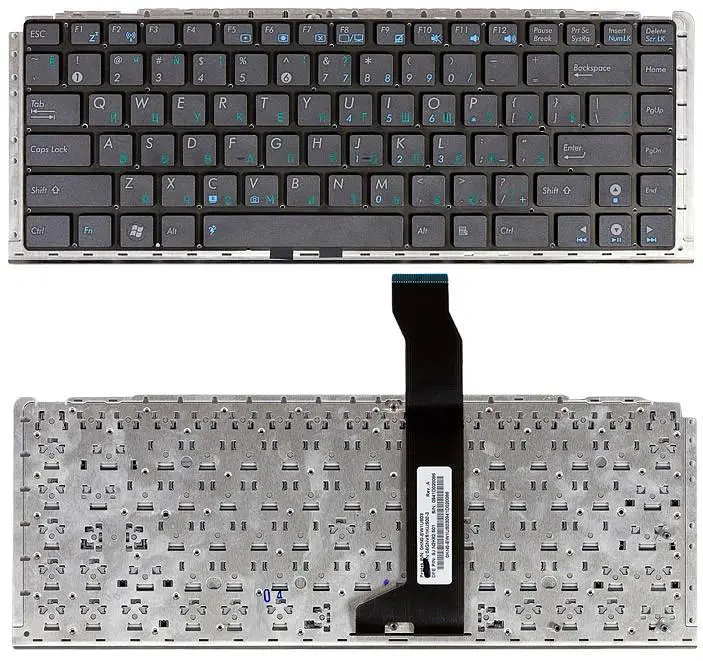 Клавіатура для ноутбука Asus (UX30) Black, (No Frame) - фото 3