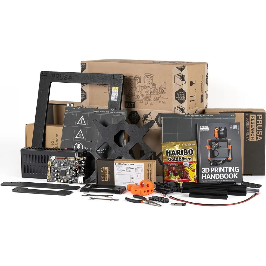 Друкарка 3D Prusa MK4S KIT (FDM 1.75mm 250x210x220mm USB Wi-Fi NFC чорний) DIY kit - фото 5