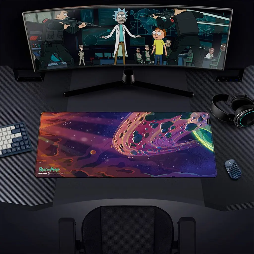 Килимок для миші Warner Brothers Rick and Morty Outer Space XL (FWBMPRIMOR24005XL) [169682] - фото 6