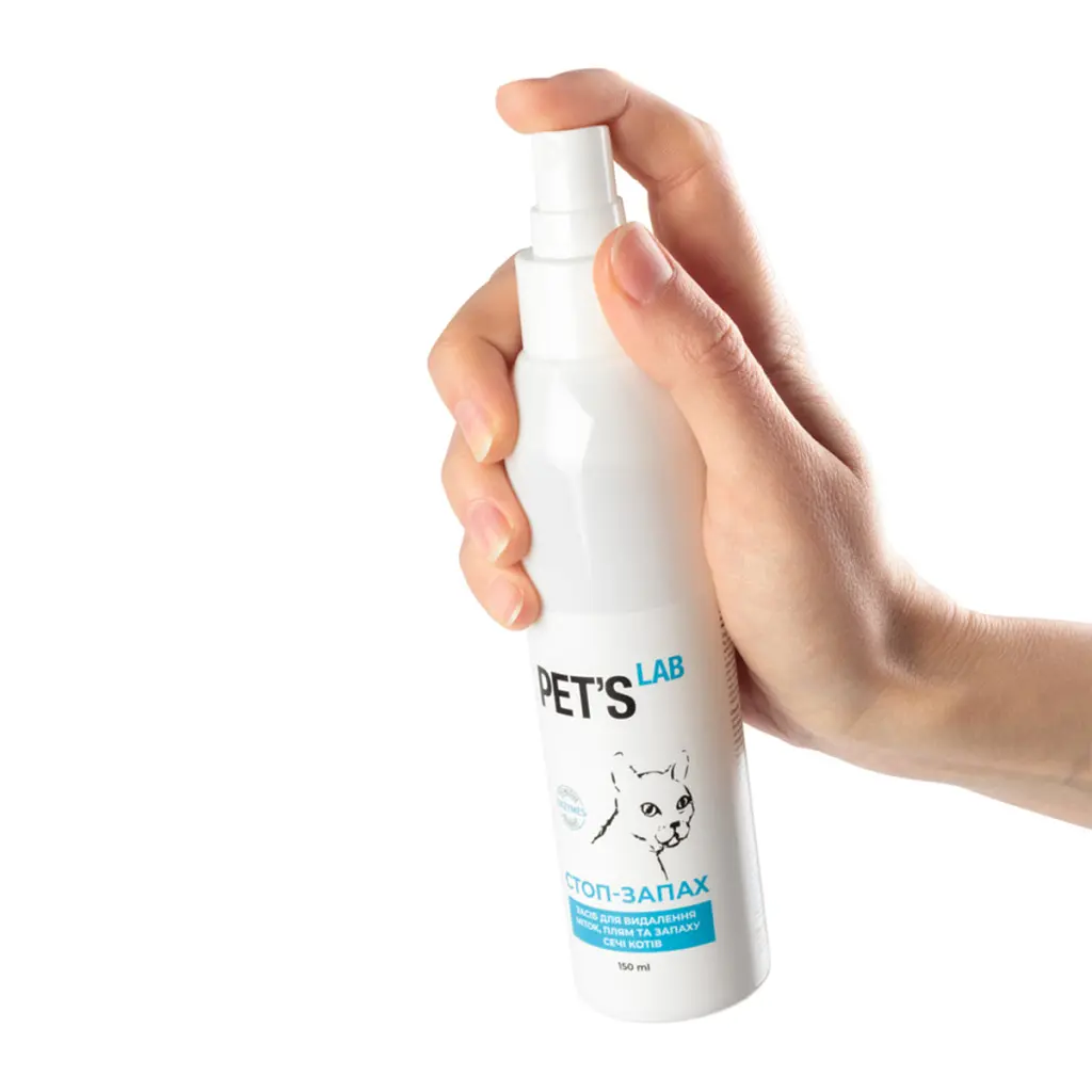Спрей для тварин Pet's Lab Стоп-запах від життєдіяльності котів 150 мл (9750) - фото 2