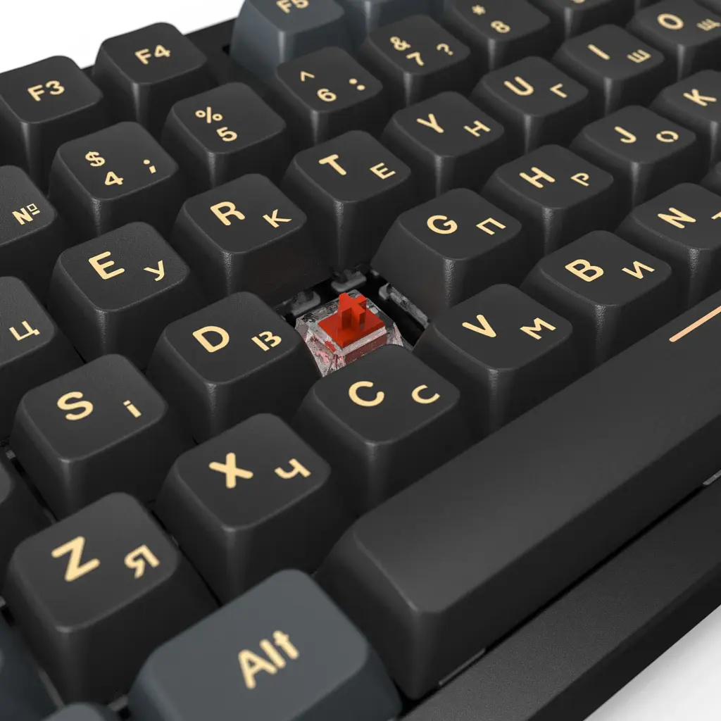 Клавіатура MONTECH MKey TKL Darkness Brown Switch (MK87DB) [127103] - фото 19