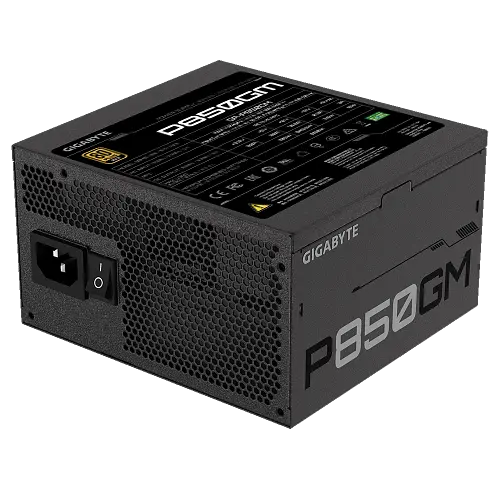 Блок живлення Gigabyte P850GM 850W 80+ Gold Black (GP-P850GM) - фото 3