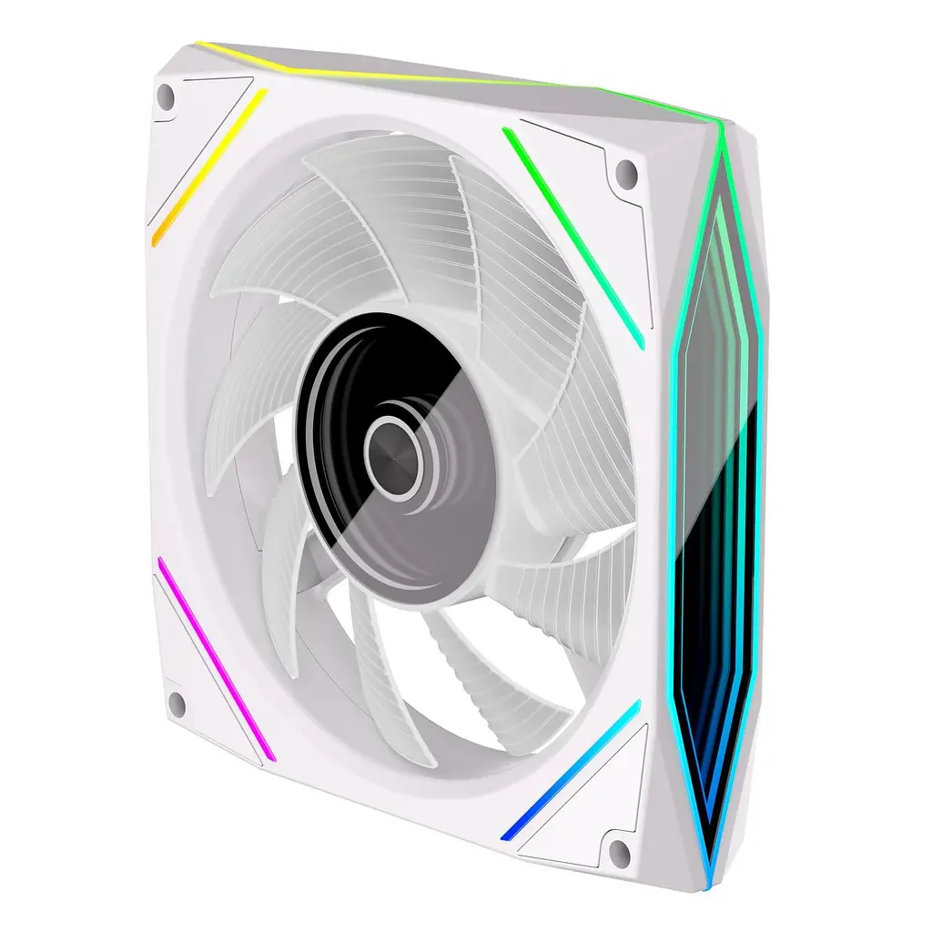 Вентилятор Coolmoon 120мм LY120-W Forward (LY120-W) White - фото 7